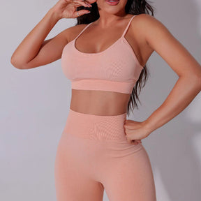 Conjunto Salmon Fresh (Calça Legging + Top Ajustável) - BMF0628E0768S